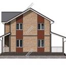 Проект двухэтажного дома «Бристоль» из СИП панелей | фото, отзывы, цена