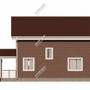 Проект одноэтажного дома с мансардным этажом Малена из СИП панелей | фото, отзывы, цена