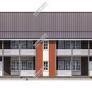 Проект двухэтажного дома «Меридиан» из СИП панелей | фото, отзывы, цена