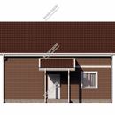 Проект одноэтажного дома с мансардным этажом Диана из СИП панелей | фото, отзывы, цена