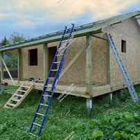 Дом в деревне Марьино одноэтажный 61,6 м² из СИП панелей | фото, отзывы, цена