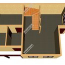 Проект одноэтажного дома с мансардным этажом «Каролина» из СИП панелей | фото, отзывы, цена