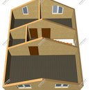 Проект одноэтажного дома с мансардным этажом «Селигер» из СИП панелей | фото, отзывы, цена