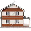 Проект двухэтажного дома «Эксбери» из СИП панелей | фото, отзывы, цена