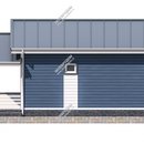 Проект одноэтажного дома «Подсолнушек» из СИП панелей | фото, отзывы, цена