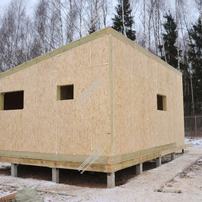 Дом в посёлке Васильково одноэтажный 55,8 м² из СИП панелей | фото, отзывы, цена