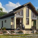 Проект двухэтажного дома «Колорадо» из СИП панелей | фото, отзывы, цена