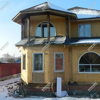 Дом в городе Коркино двухэтажный 236,1 м² из СИП панелей | фото, отзывы, цена