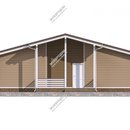 Проект одноэтажного дома «Руссано» из СИП панелей | фото, отзывы, цена