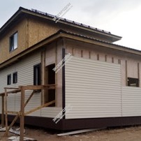 Дом в селе Березник двухэтажный 279 м² из СИП панелей | фото, отзывы, цена