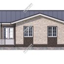 Проект одноэтажного дома «Золотая подкова» из СИП панелей | фото, отзывы, цена