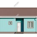 Проект одноэтажного дома «Эвита» из СИП панелей | фото, отзывы, цена