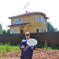 Дом в городе Егорьевске двухэтажный 144,6 м² из СИП панелей | фото, отзывы, цена
