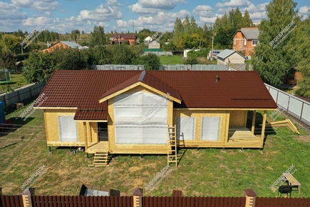 Дом в поселке Шатск одноэтажный 148,9 м² | фото, отзывы, цена