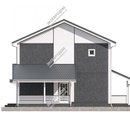 Проект двухэтажного дома «Рифлесси» из СИП панелей | фото, отзывы, цена