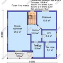 Проект двухэтажного дома «Джакарта» из СИП панелей | фото, отзывы, цена