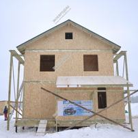 Дом в КП Капитанский остров двухэтажный 150 м² из СИП панелей | фото, отзывы, цена