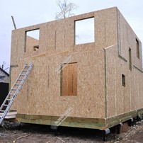 Дом в деревне Хохлово двухэтажный 127,5 м² из СИП панелей | фото, отзывы, цена