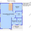 Проект двухэтажного дома «Вертикаль» из СИП панелей | фото, отзывы, цена