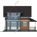 Проект одноэтажного дома с мансардным этажом «Премьер» из СИП панелей | фото, отзывы, цена