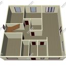 Проект одноэтажного дома с мансардным этажом «Каравелла» из СИП панелей | фото, отзывы, цена