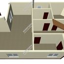 Проект одноэтажного дома с мансардным этажом «Элеганс» из СИП панелей | фото, отзывы, цена