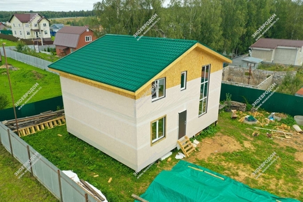 Дом в деревне Свистуха одноэтажный с мансардным этажом 149,8 м² | фото, отзывы, цена