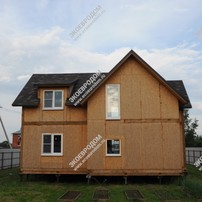 Дом из СИП-панелей в Орехово-Зуевском районе, деревне Давыдово двухэтажный 190,5 м2 из СИП панелей | фото, отзывы, цена