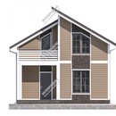 Проект одноэтажного дома с мансардным этажом «Салют» из СИП панелей | фото, отзывы, цена
