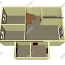 Проект одноэтажного дома с мансардным этажом «Совиньон» из СИП панелей | фото, отзывы, цена