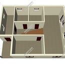 Проект двухэтажного дома с мансардным этажом «Лолита» из СИП панелей | фото, отзывы, цена