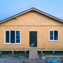 Дом в деревне Ёлкино одноэтажный 70,5 м² из СИП панелей | фото, отзывы, цена