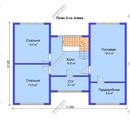 Проект двухэтажного дома «Горизонт» из СИП панелей | фото, отзывы, цена