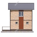 Проект двухэтажного дома «Дебют» из СИП панелей | фото, отзывы, цена