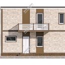 Проект двухэтажного дома «Флоренсе» из СИП панелей | фото, отзывы, цена