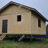 Дом в деревне Чепчиха одноэтажный 54 м² из СИП панелей | фото, отзывы, цена