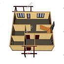 Проект двухэтажного дома «Пруссия» из СИП панелей | фото, отзывы, цена