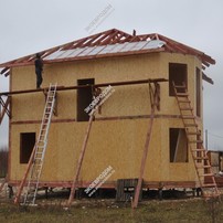 Дом в деревне Большое Петровское, КП Морозовка 144,8 м² из СИП панелей | фото, отзывы, цена