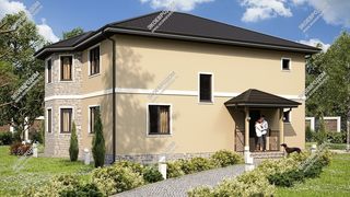 Дом в селе Заворово двухэтажный 229,3 м² из СИП панелей | фото, отзывы, цена