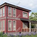 Проект двухэтажного дома Маргонда из СИП панелей | фото, отзывы, цена