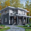 Проект двухэтажного дома «Батуми» из СИП панелей | фото, отзывы, цена