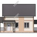Проект одноэтажного дома с мансардным этажом «Лоренцо» из СИП панелей | фото, отзывы, цена