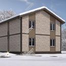 Проект одноэтажного дома с мансардным этажом «Цитрин» из СИП панелей | фото, отзывы, цена