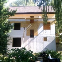Дом в городе Мытищи двухэтажный с мансардным этажом 153 м² из СИП панелей | фото, отзывы, цена