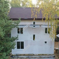 Дом в городе Мытищи двухэтажный с мансардным этажом 153 м² из СИП панелей | фото, отзывы, цена