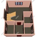 Проект одноэтажного дома с мансардным этажом «Бергонцо» из СИП панелей | фото, отзывы, цена