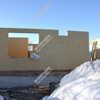 Дом из СИП панелей в Луховицком районе, деревне Волохово двухэтажный 168,7 м2 из СИП панелей | фото, отзывы, цена