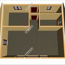 Проект одноэтажного дома «Мела» из СИП панелей | фото, отзывы, цена