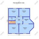 Проект одноэтажного дома с мансардным этажом «Орлеан» из СИП панелей | фото, отзывы, цена