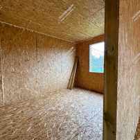 Дом в ДНП Гнездо одноэтажный с мансардным этажом 80,0 м² из СИП панелей | фото, отзывы, цена